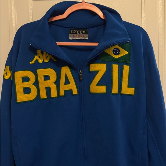 Kappa Brazil Soccer zip up - Picture 2 of 4